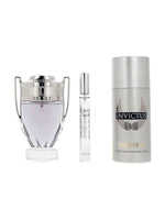Rabanne Invictus EdT Herren-Geschenkset 100 ml (3-Teilig)