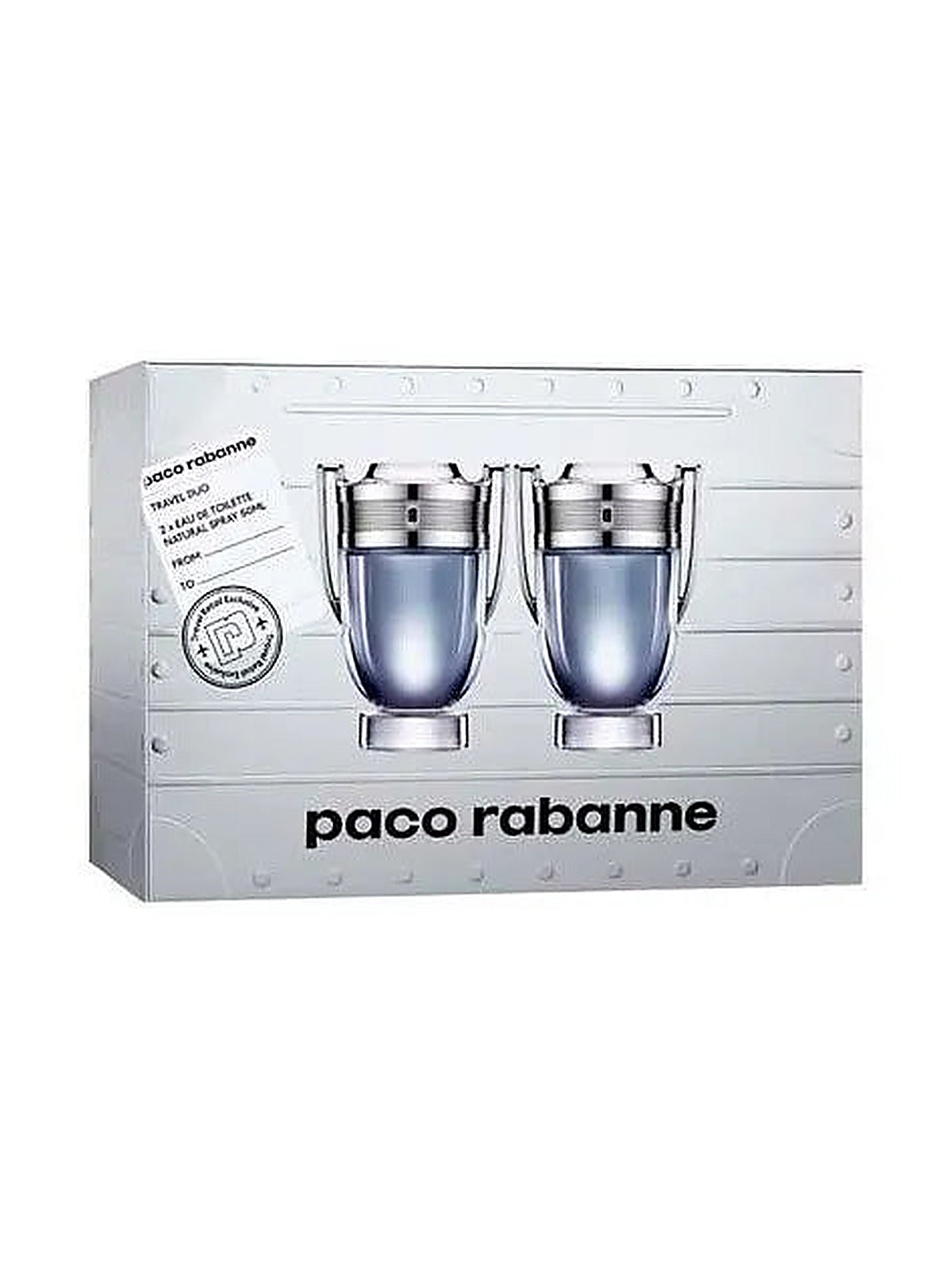 Paco Rabanne Invictus EdT Duplo EdT Herren-Geschenkset 50 ml (2-Teilig)