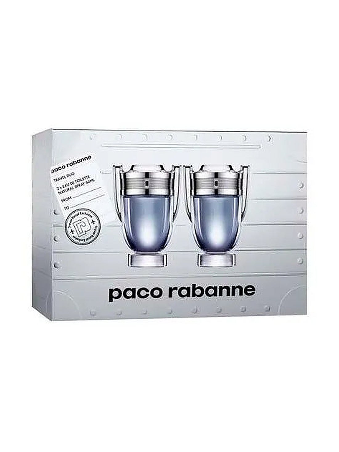 Paco Rabanne Invictus EdT Duplo EdT Herren-Geschenkset 50 ml (2-Teilig)