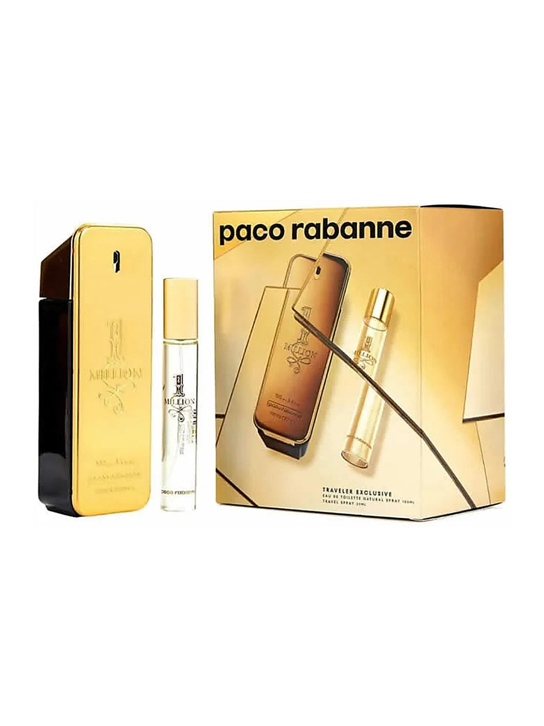 Paco Rabanne One Million EdT Damen-Geschenkset 100 ml (2-Teilig)