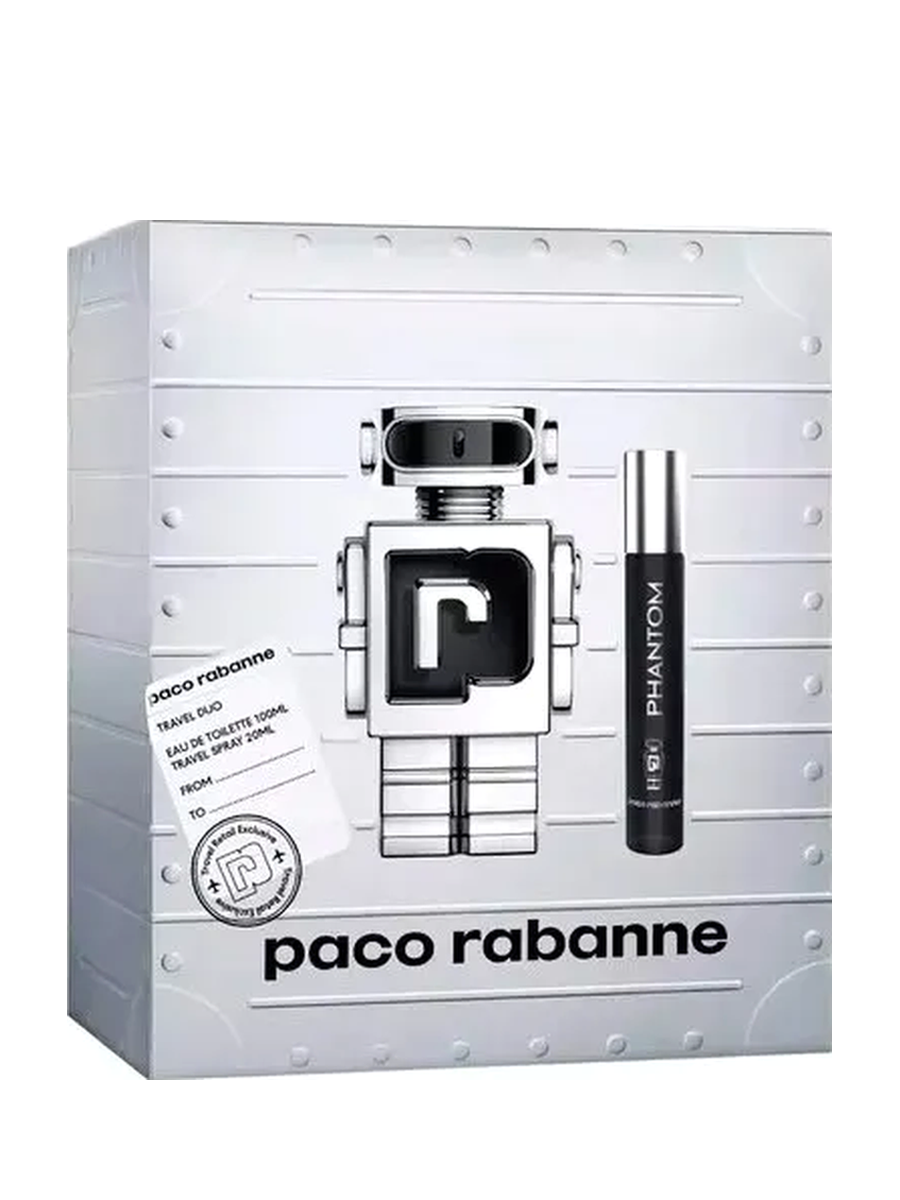 Paco Rabanne Phantom Eau de Toilette Unisex-Geschenkset 100 ml (3-Teilig) - 100 Ml+20 ml - PACO RABANNE