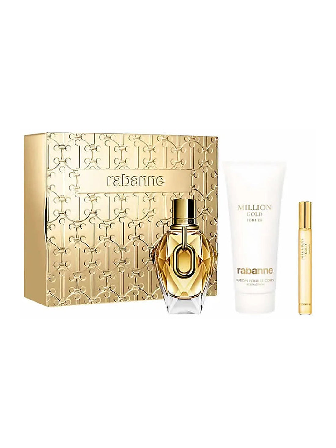 Paco Rabanne Million Gold for Her EdP Damen-Geschenkset 90 ml