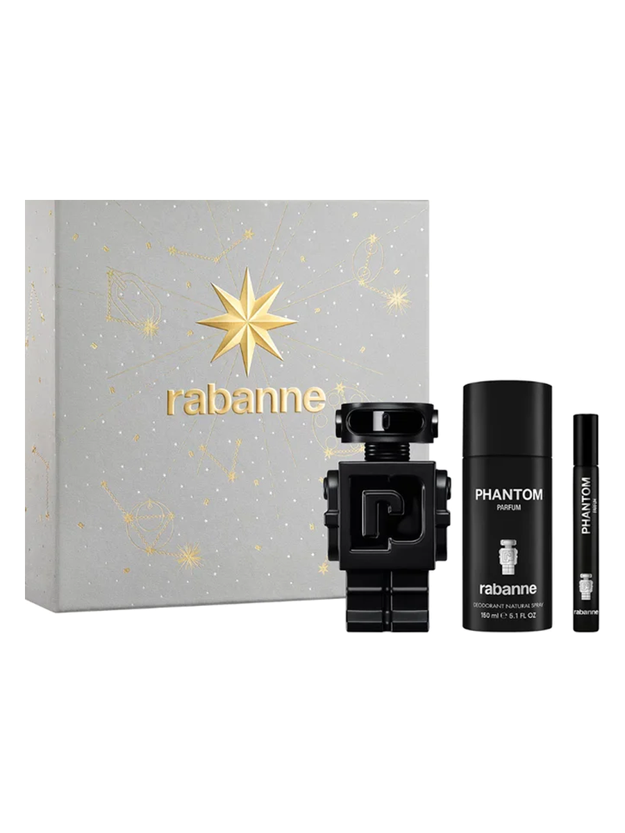Rabanne Phantom Eau de Parfum 100 ml | Herren Parfum Set - 100ML+10ML+100ML - PACO RABANNE