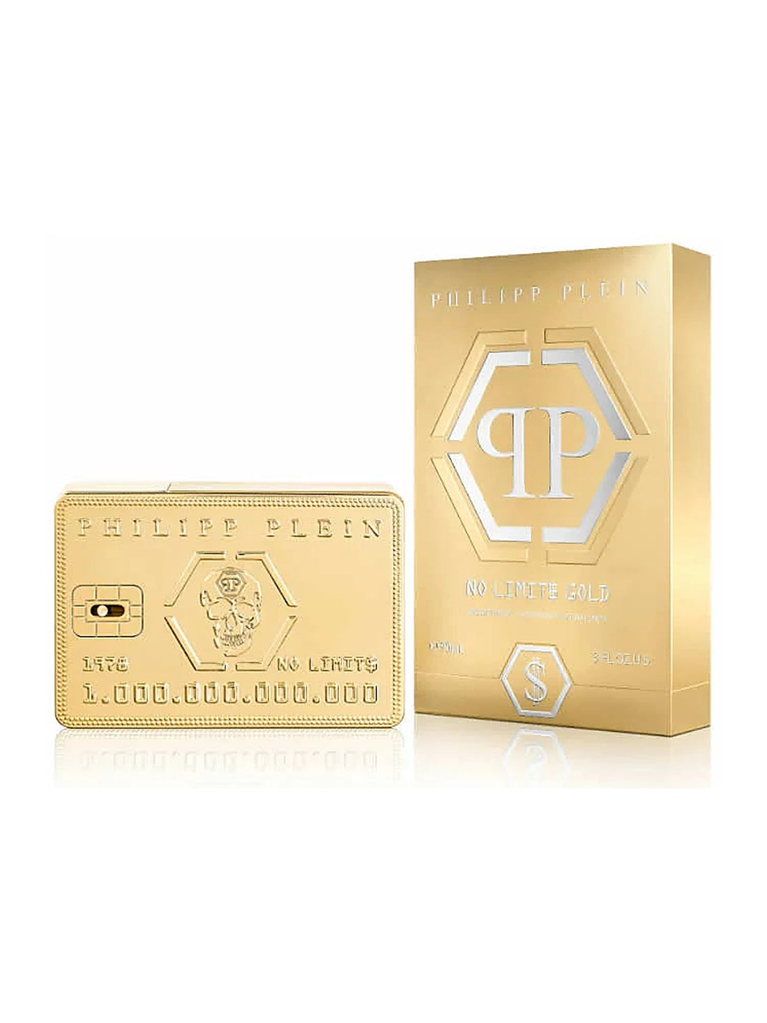 Philipp Plein No Limits Gold Eau de Parfum Herrenparfum 90 ml