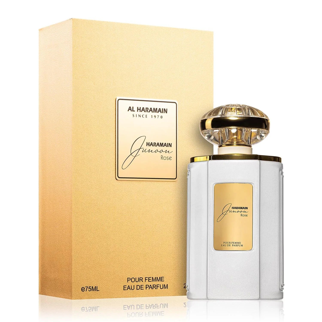 Al Haramain Junoon Rose Eau de Parfum 75 ml - AL HARAMAIN