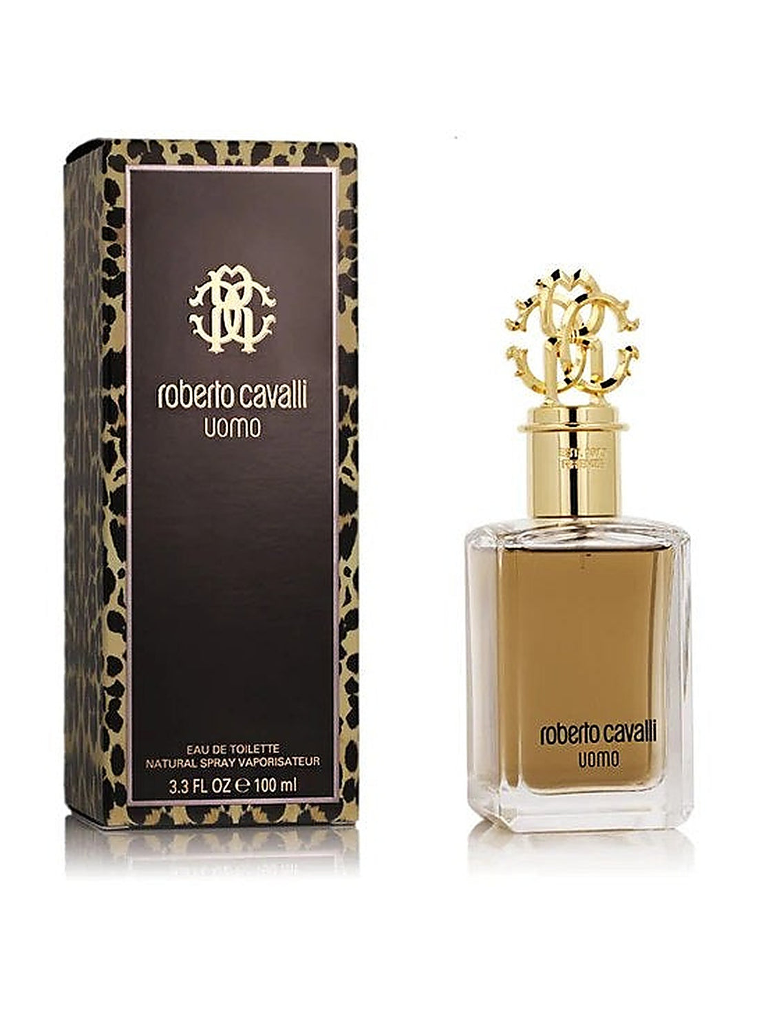Roberto Cavalli Uomo EdT Sp Eau de Toilette Herrenparfum 100 ml