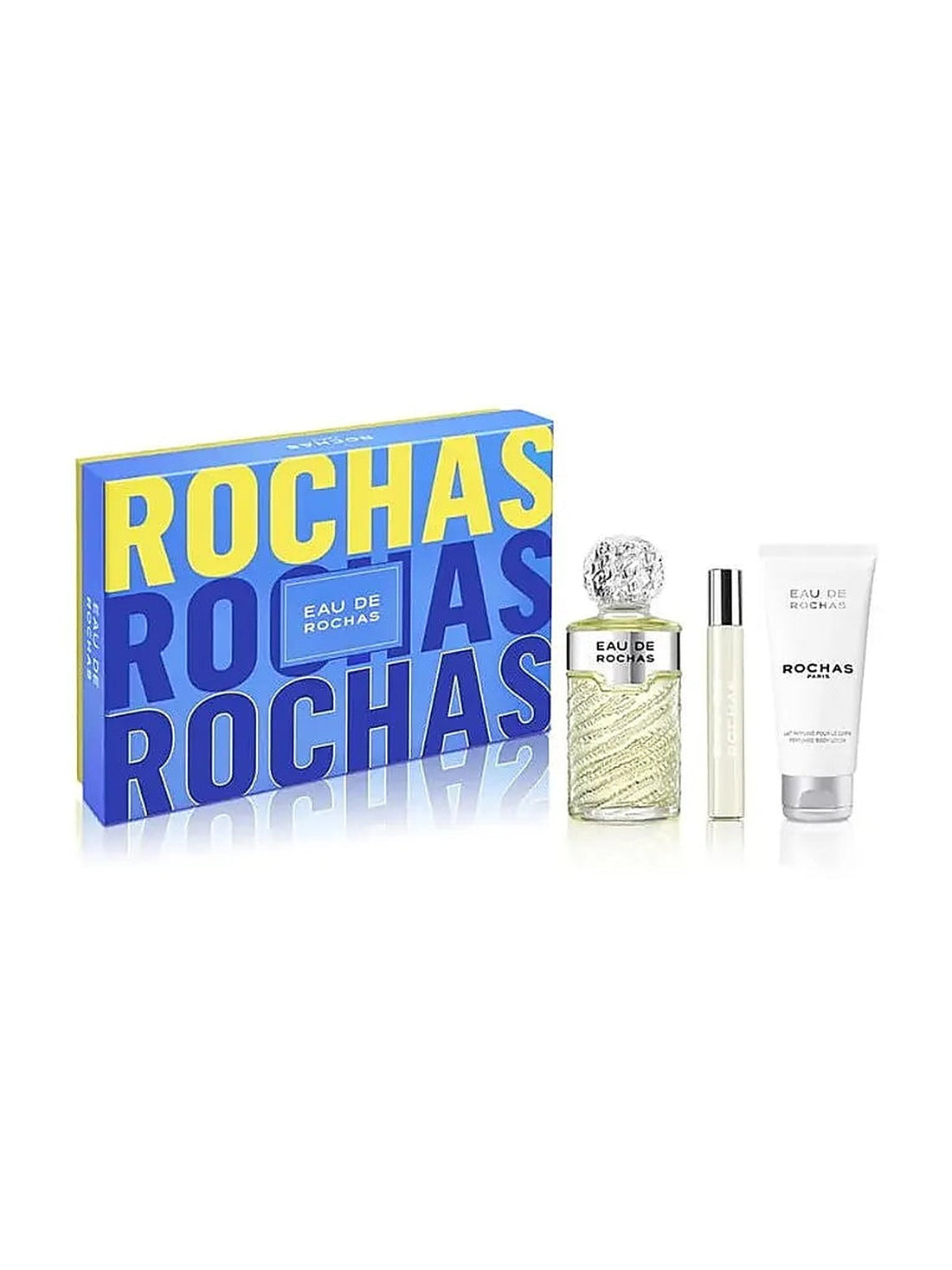 Rochas Eau de Rochas EdT Damen-Geschenkset 220 ml (3-Teilig)