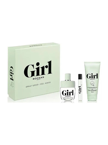 Rochas Girl EdT Damen-Geschenkset 100 ml (3-Teilig)