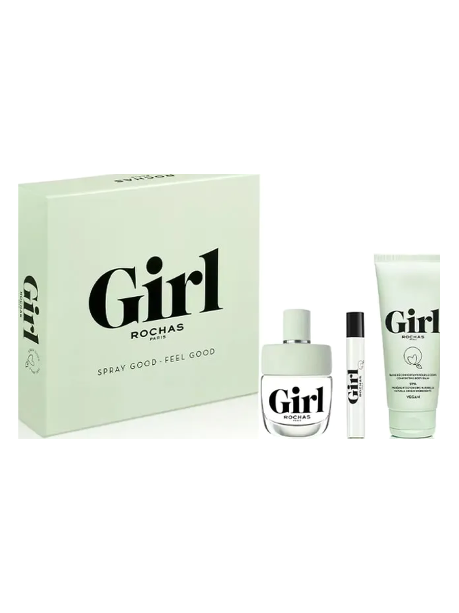 Rochas Girl Eau de Toilette ( Unisex-Geschenkset 3-Teilig) - 100 ml - ROCHAS