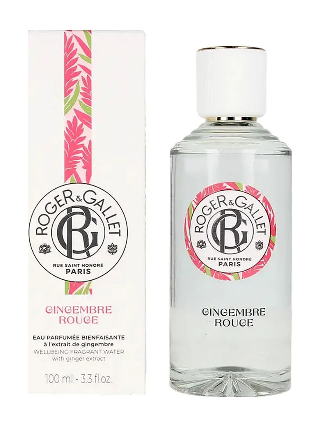 Roger & Gallet Gingembre Rouge Eau Parfumée Unisexparfum 100 ml