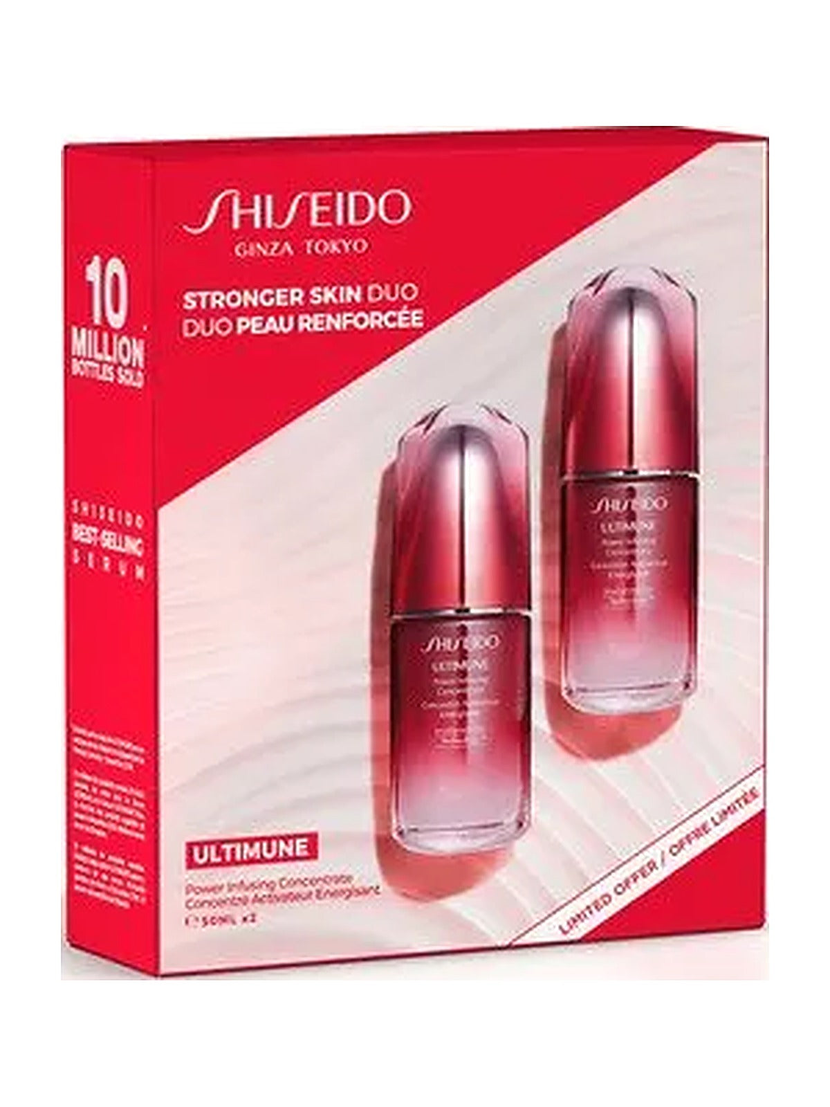 Shiseido Ultimune Power Infusing Concentrate Unisex-Geschenkset 100 ml (2-Teilig)