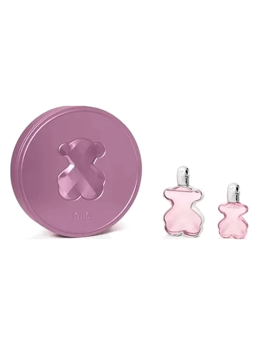 Tous Loveme Eau de Parfum - Metalldose Damen-Geschenkset 90 ml (2-Teilig) - TOUS