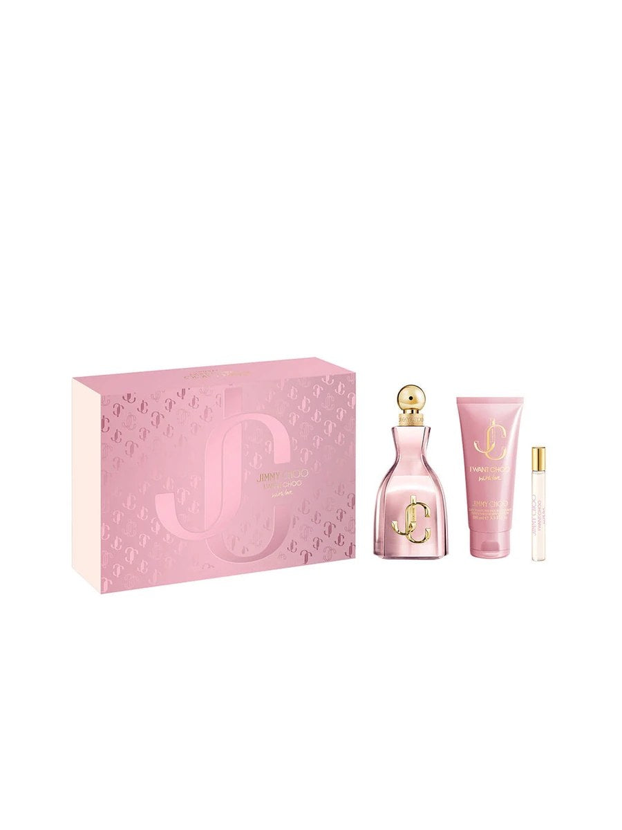Jimmy Choo I Want Choo With Love EdP Damen-Geschenkset 100 ml (3-Teilig) - JIMMY CHOO
