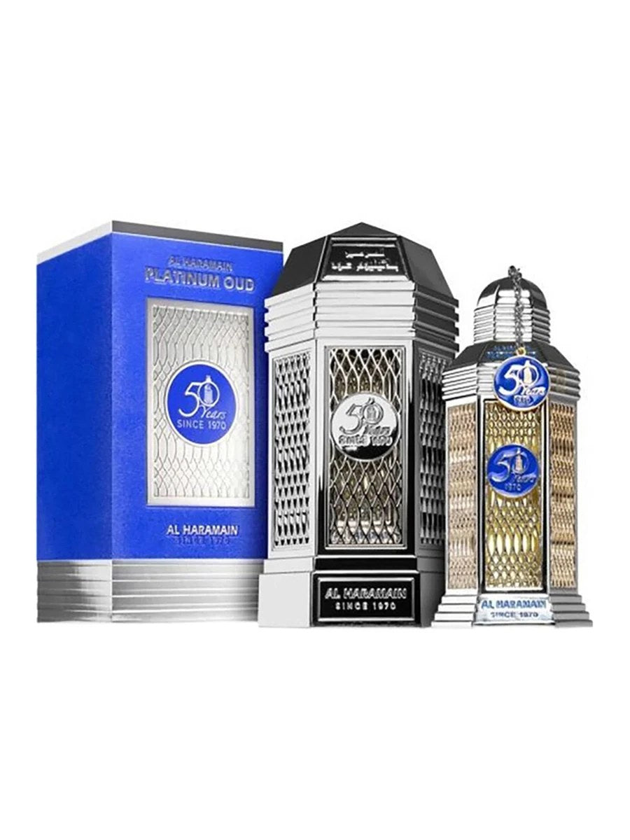 Al Haramain Platinum Oud Eau de Parfum 50 Years Unisexparfum 100 ml - AL HARAMAIN