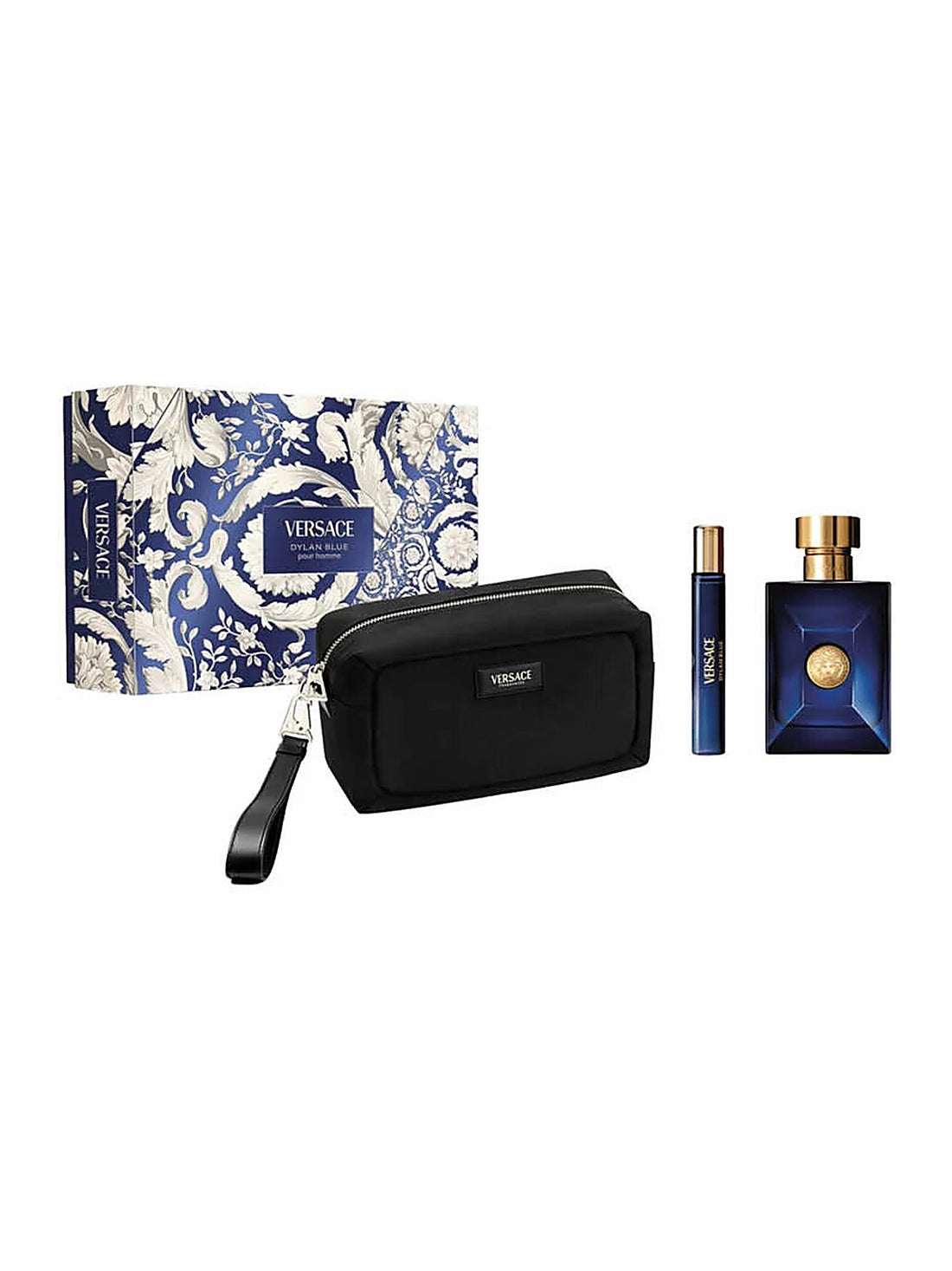 Versace Dylan Blue Pour Homme EdT Damen-Geschenkset 100 ml (3-Teilig)
