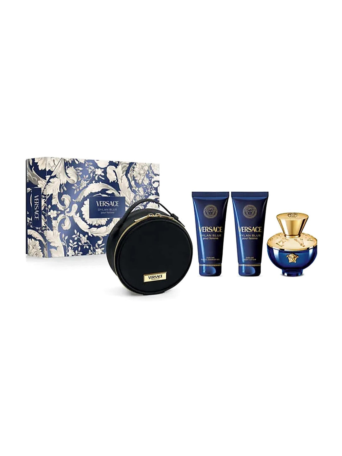 Versace Dylan Blue Pour Femme EdP Damen-Geschenkset 100 ml (3-Teilig)