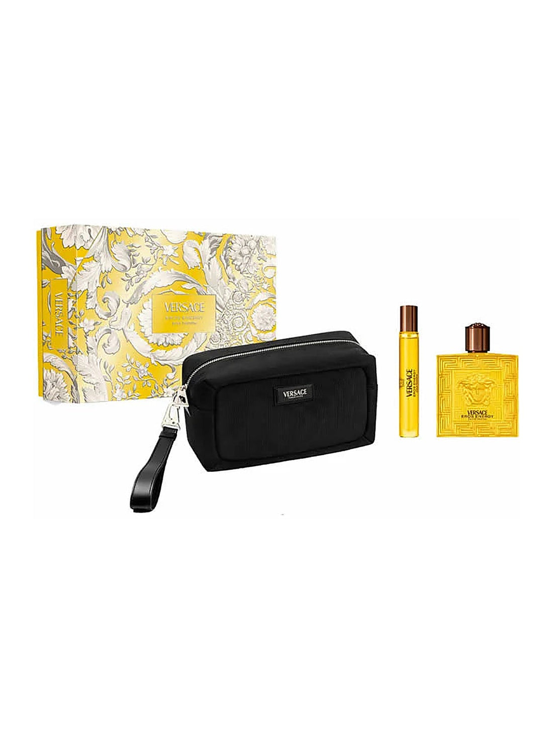 Versace Eros Energy Pour Homme EdP Damen-Geschenkset 100 ml (3-Teilig)