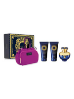 Versace Dylan Blue Pour Femme EdP Damen-Geschenkset 100 ml (4-Teilig) - VERSACE
