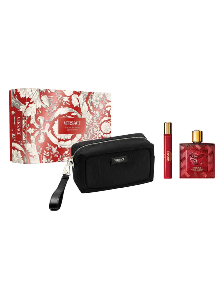 Versace Eros Flame Eau de Parfum 100 ml Herren Parfum Set - VERSACE