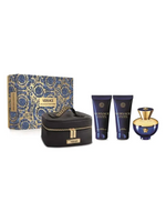 Versace Pour Femme Dylan Blue EdP Damen-Geschenkset 100 ml (3-Teilig) - VERSACE