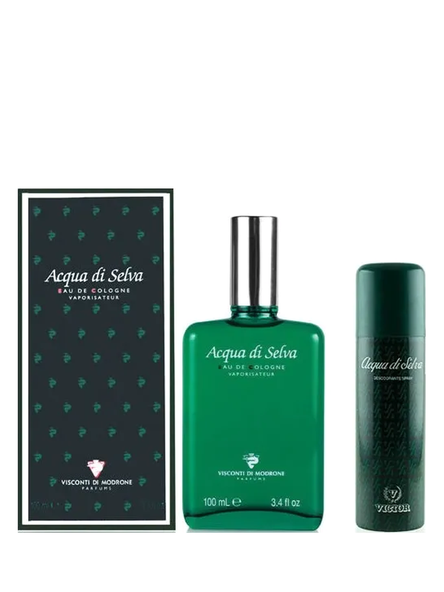Victor Acqua di Selva EdC Herren-Geschenkset 100 ml (2-Teilig) - VICTOR